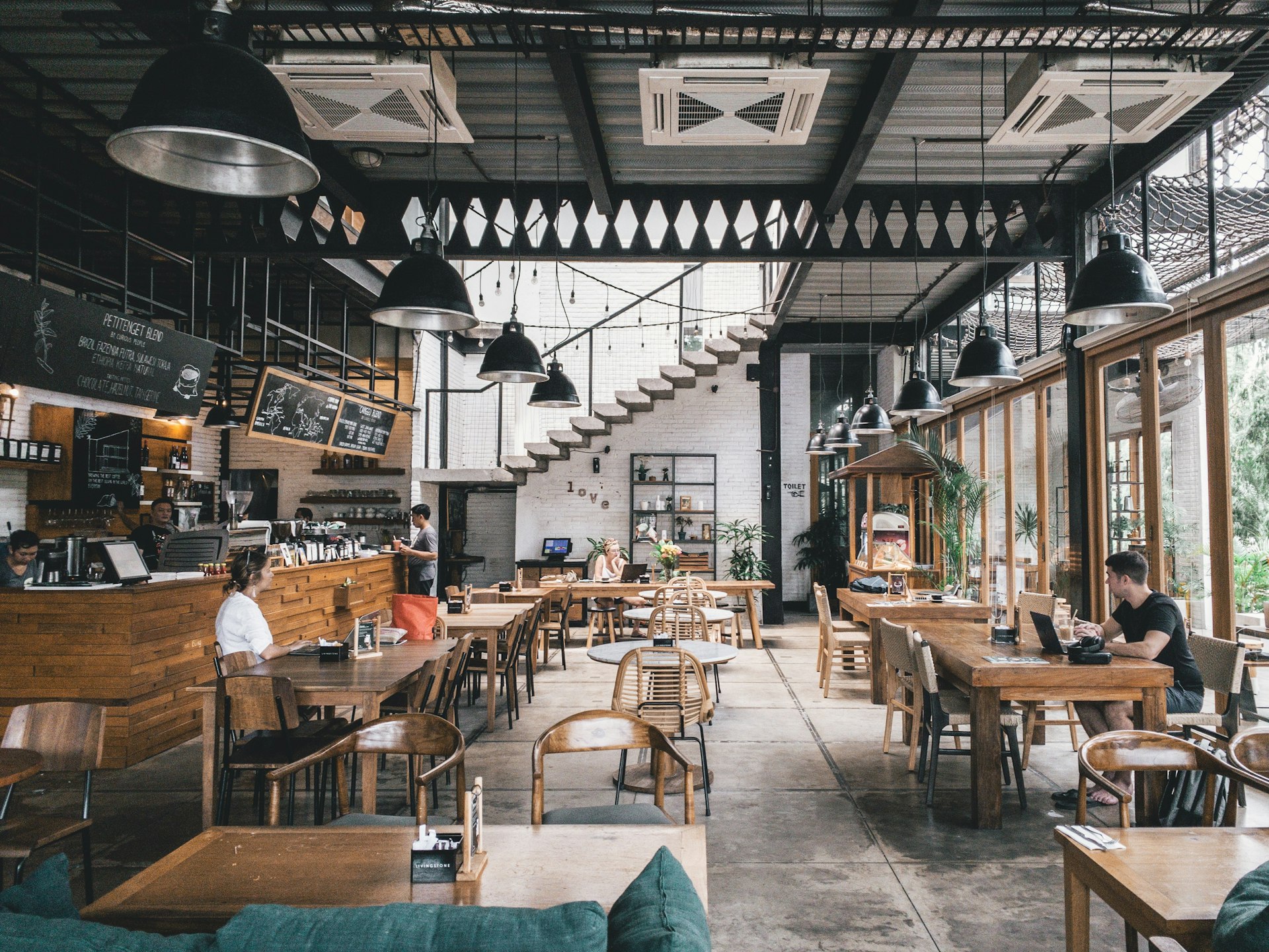 Restaurant interior